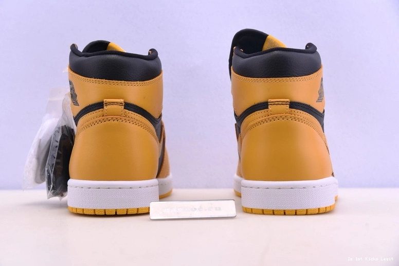 Jordan 1 High 555088-701 Pollen Black Air OG Retro 1117